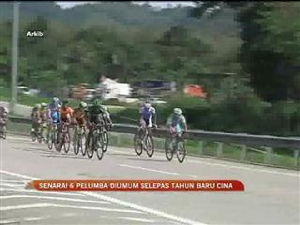 6 pelumba baru diumum lepas Tahun Baru Cina