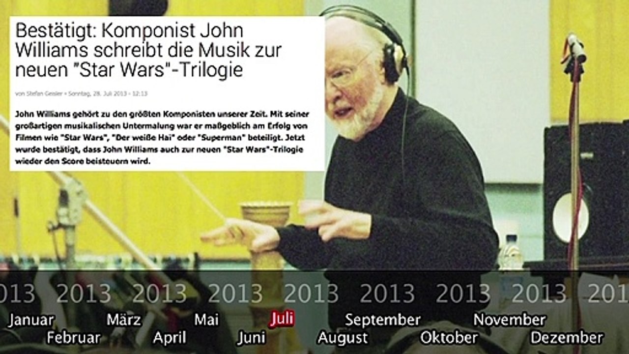 Was bisher geschah... alle wichtigen News zu 'Star Wars: Episode VIII' auf einen Blick!