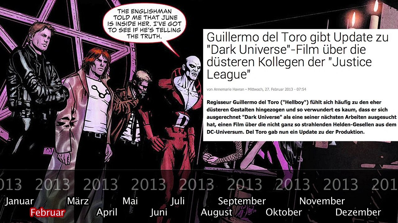 Was bisher geschah... alle wichtigen News zu 'Justice League Dark' auf einen Blick!