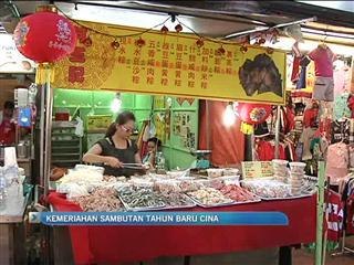 Kemeriahan menjelang Tahun Baru Cina