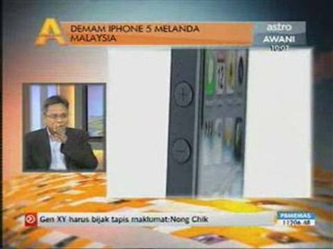 Demam iPhone 5 melanda Malaysia