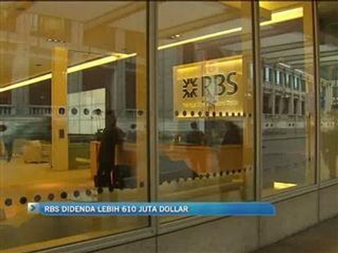 RBS didenda lebih 610 juta Dollar