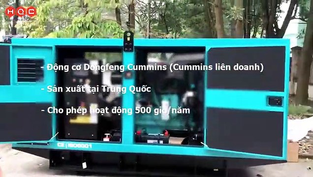 Máy phát điện tòa nhà Cummins chính hãng
