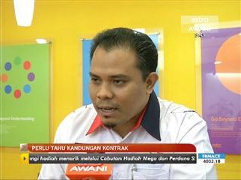 Perlu tahu kandungan kontrak