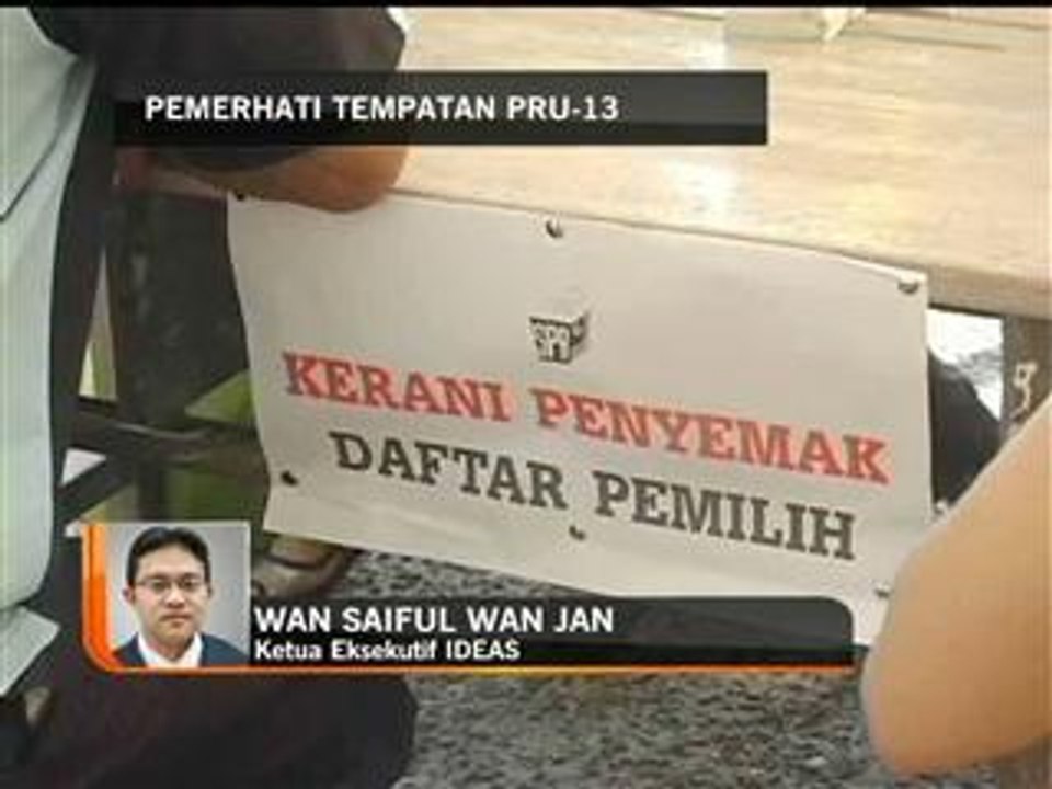 Wan Saiful: Pemerhati tempatan PRU 13