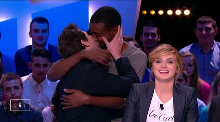 Baisers enflammés dans Le Grand journal