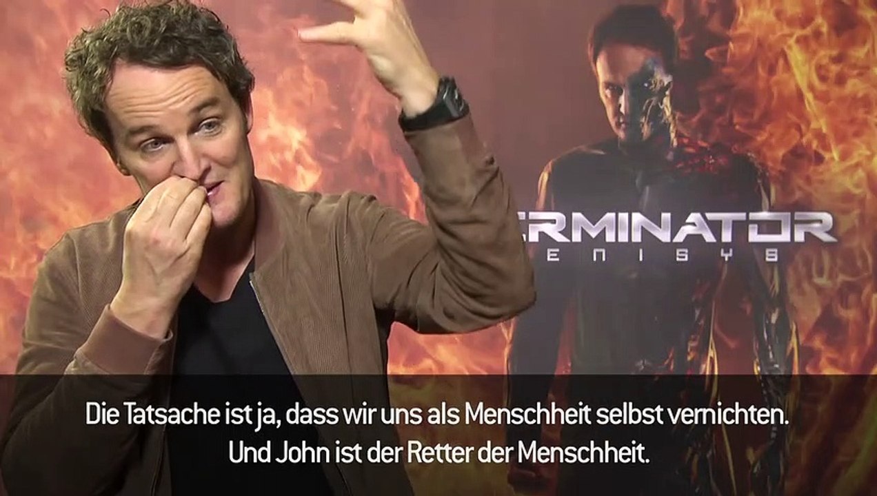 FILMSTARTS-Interview zu "Terminator Genisys" mit Jason Clarke, Emilia Clarke, Jai Courtney, Dana Goldberg, David Ellison und Alan Taylor
