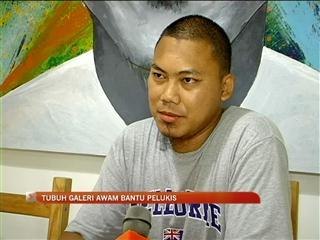 Tubuh galeri awam bantu pelukis