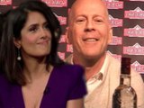 Quand Bruce Willis prend de la bouteille, Salma Hayek salive…