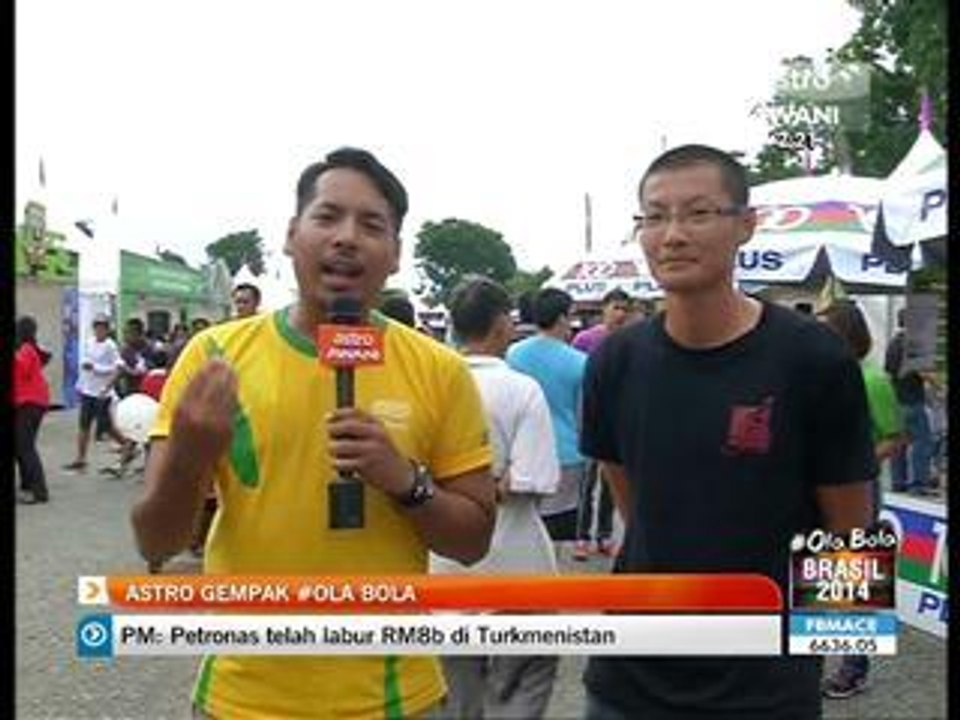 Astro Gempak #Ola Bola hari kedua
