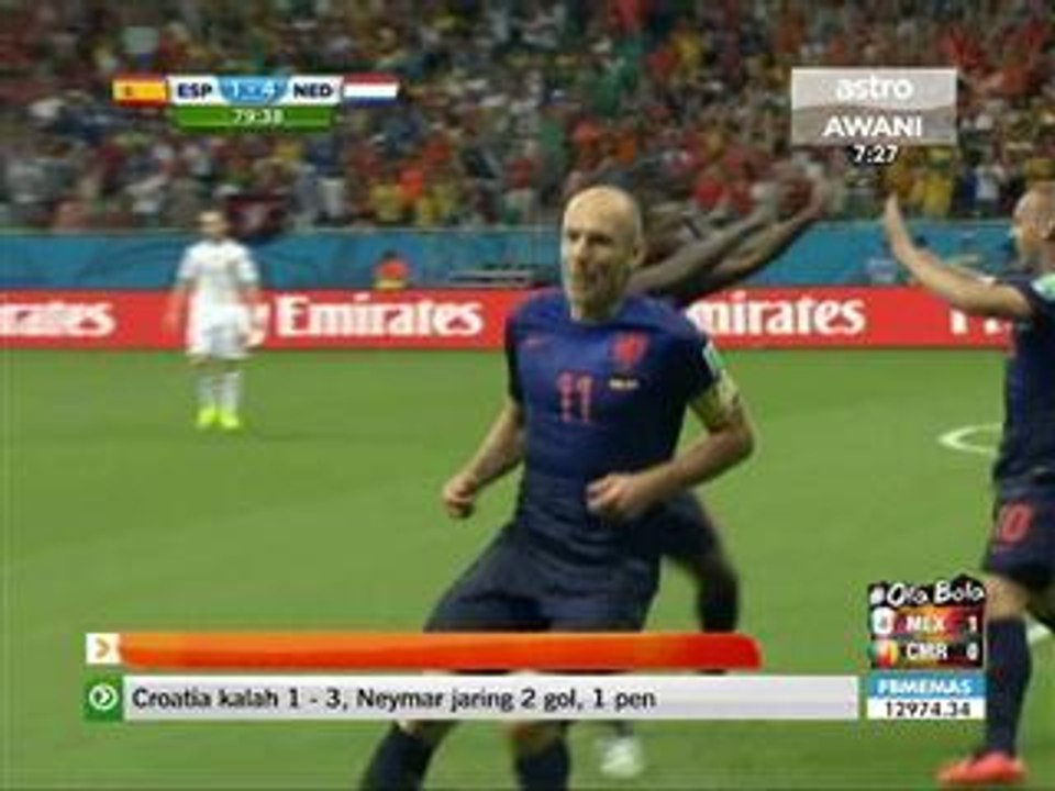 Sepanyol diaibkan Belanda