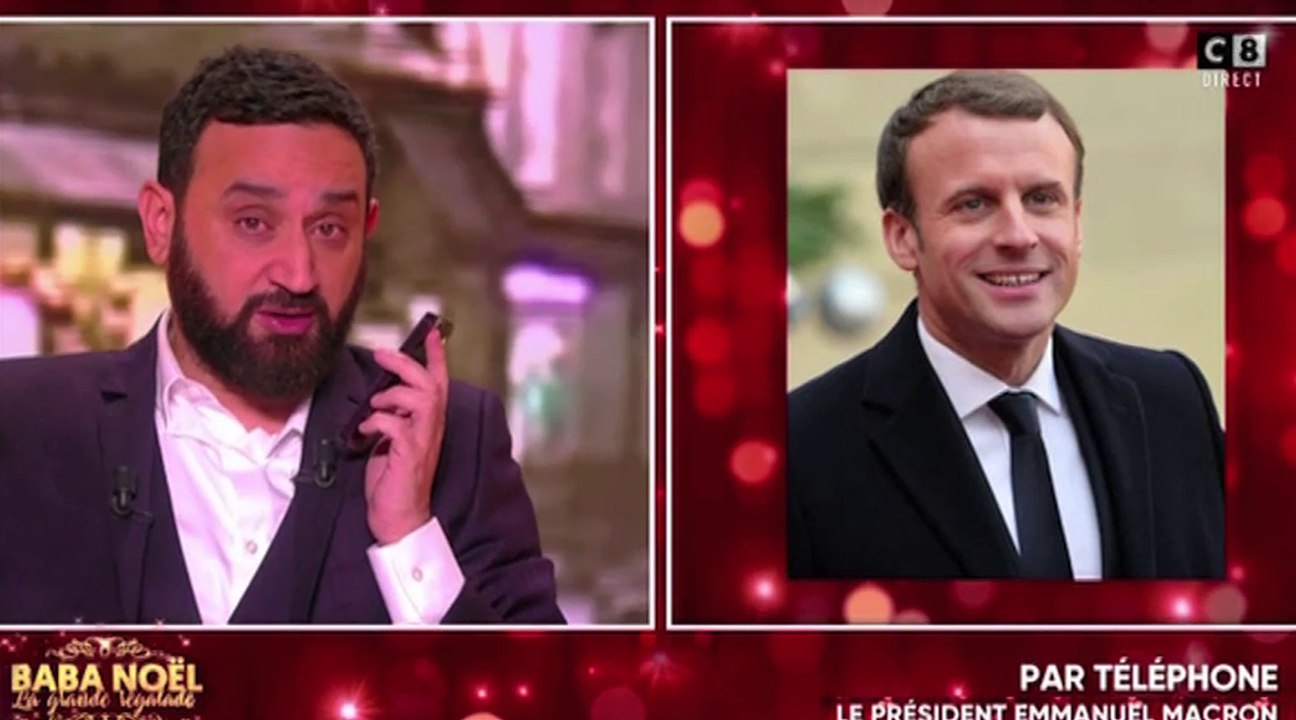 Le zapping du 21/12 : Cyril Hanouna téléphone en direct au Président Macron… qui répond !