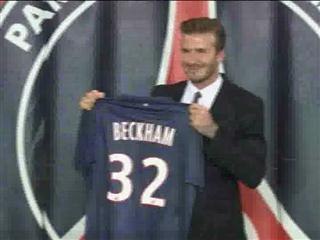 Beckham sertai PSG, main secara percuma