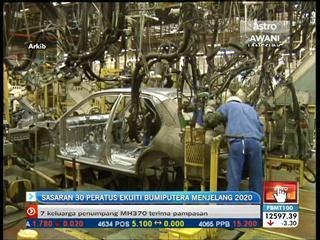 Sasaran 30% ekuiti bumiputera menjelang 2020