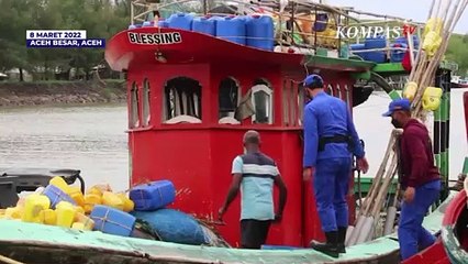 Kapal Berbendera India Ditangkap di Aceh, 8 ABK Asing Diamankan