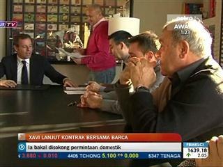 Xavi sambung kontrak 2 tahun