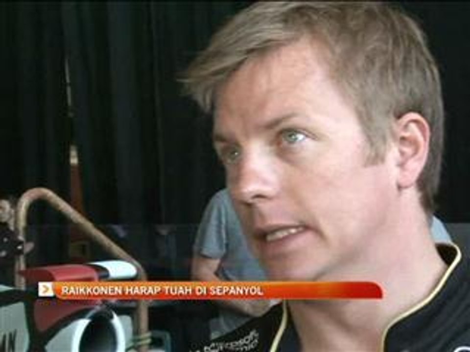 Raikkonen harap tuah di Sepanyol
