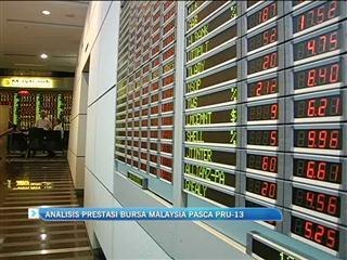 Analisis prestasi Bursa Malaysia pasca PRU13