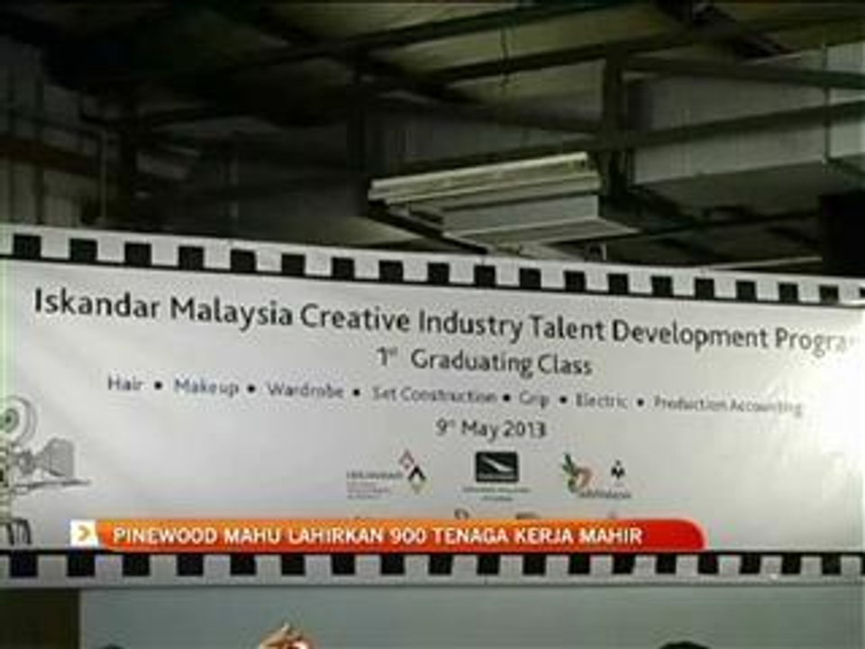 Pinewood mahu lahirkan 900 tenaga kerja mahir