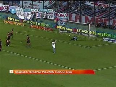 Newells terlepas peluang terajui liga