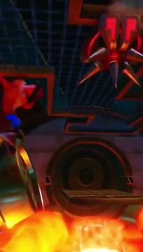 Sewer Mechs Enemy - Crash Bandicoot N. Sane Trilogy (Crash’s Grate Fall Death Animation)