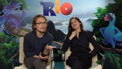 Rio : interview de Laëtitia Casta et Lorànt Deutsch