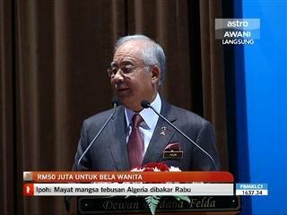 RM50 juta untuk wanita