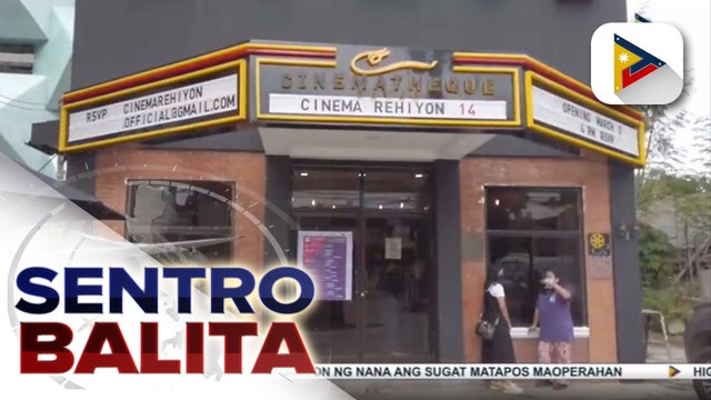Pinagandang Cinematheque Center Davao, binuksan na; Mga pelikulang galing sa iba-ibang rehiyon o regional films, mapapanood sa Cinematheque Center