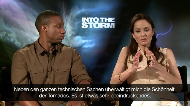 FILMSTARTS-Interview zu Storm Hunters mit Matt Walsh, Sarah Wayne Callies, Jeremy Sumpter und Arlen Escarpeta