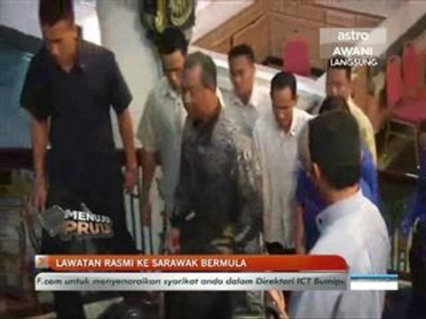 Lawatan rasmi ke Sarawak - TPM