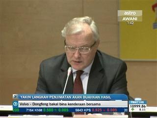 Eropah yakin pelan ekonomi Sepanyol