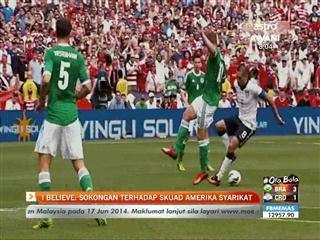 I belive: Sokongan terhadap skuad AS