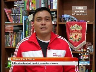 Peminat bola sepak tidak sabar tunggu aksi piala dunia