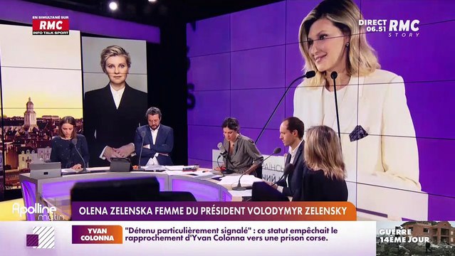 Le portrait de Sébastien : Qui est Olena Zelenska, femme du président Volodymyr Zelensky ? - 09/03