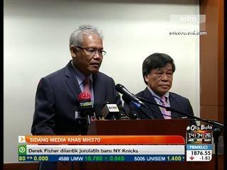 Sidang media khas MH370 (12:00pm, 12 Jun 2014)