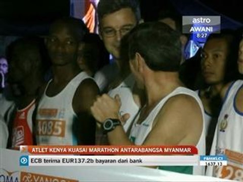 Atlet Kenya kuasai marathon Myanmar