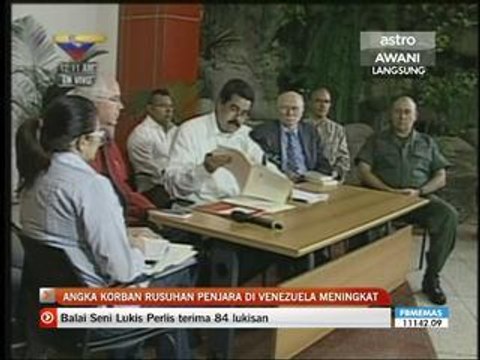 Rusuhan di penjara Venezuela undang kemarahan