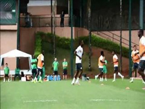 Ivory Coast prepares for 1st World Cup match in Brazil