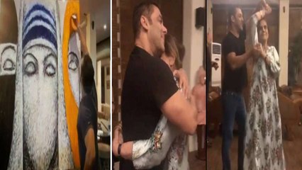 Salman Khan  ने Women's Day के खास मौके पर पेंटिंग से जीता महिलाओं का दिल । FilmiBeat