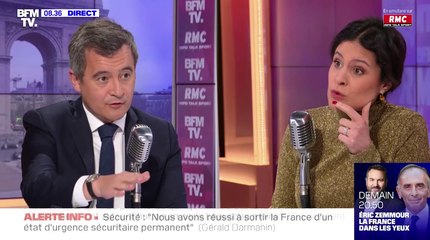 Zapping du 09/02 : Cette remarque de Gérald Darmanin qui ne passe pas pour Apolline de Malherbe