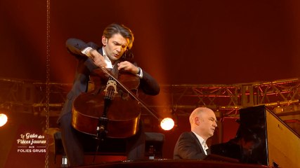 Gautier Capuçon et les chevaux des Folies Gruss