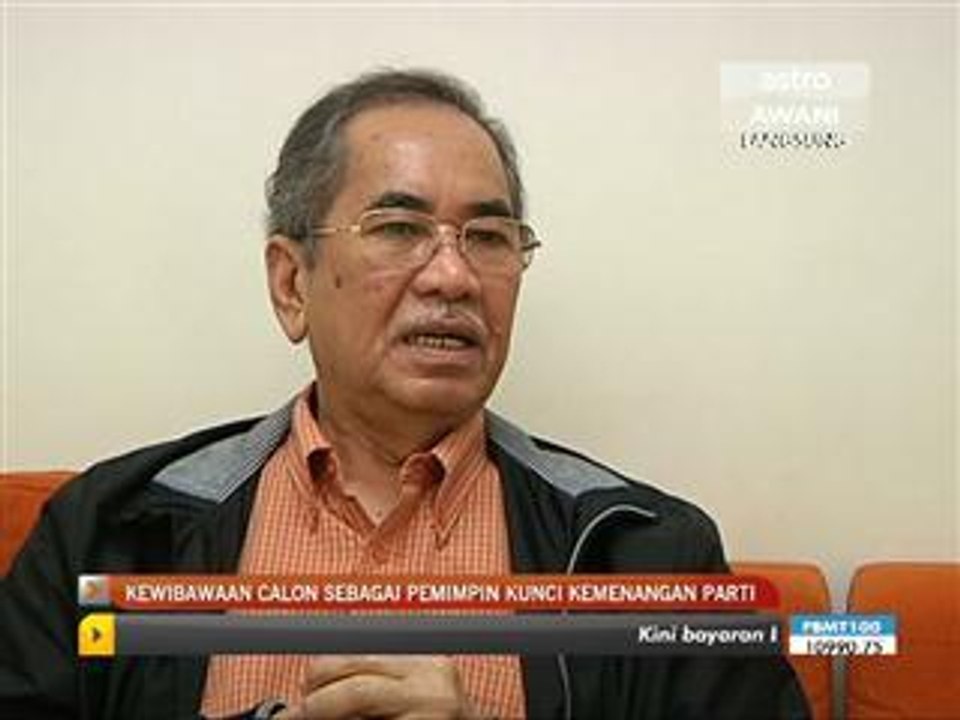 Calon kunci kemenangan pilihanraya