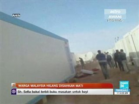 Warga Malaysia hilang disahkan mati