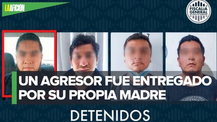 Madre entrega a su hijo a la Fiscalía; suman 14 detenidos por riña en estadio de Querétaro