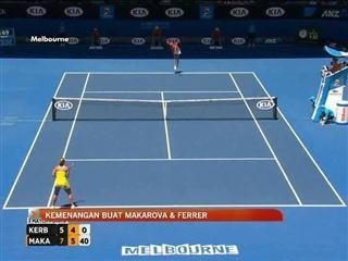 Makarova dan Ferrer mara ke suku akhir
