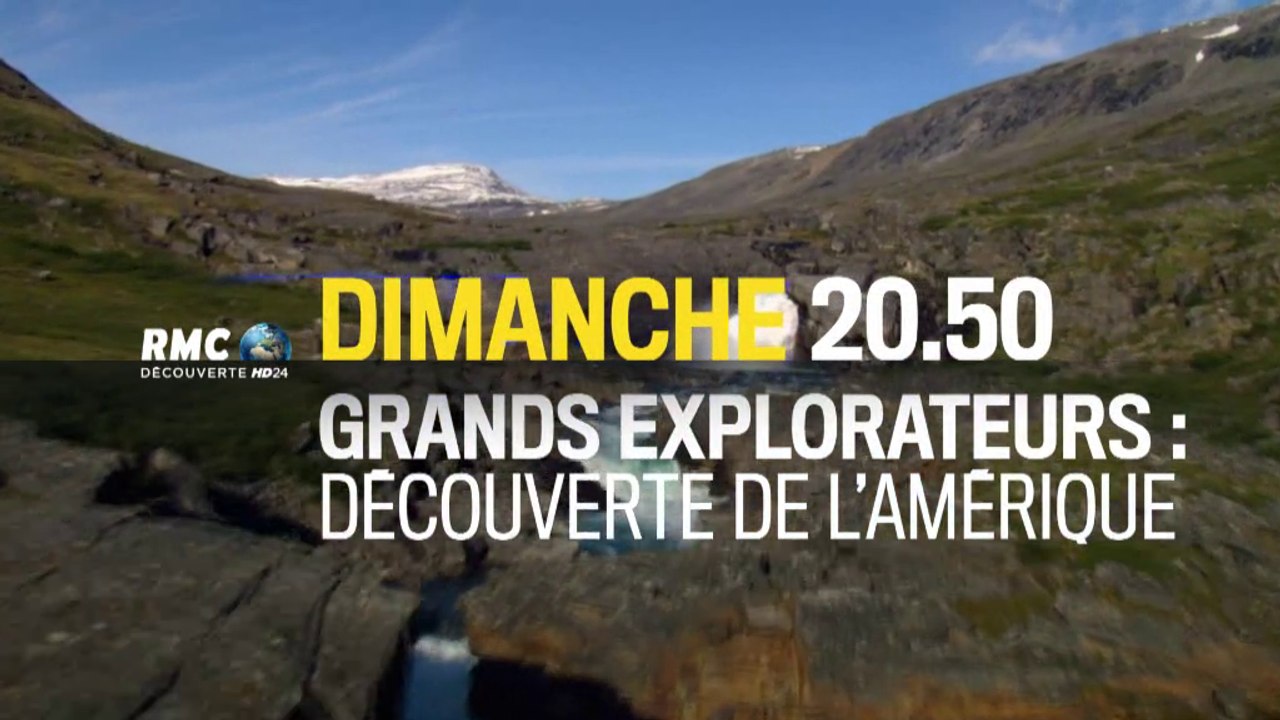 Grands explorateurs  découverte de l'Amérique - rmc - 18 12 16