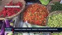 Harga Cabai Naik, Omzet Pedagang Menurun