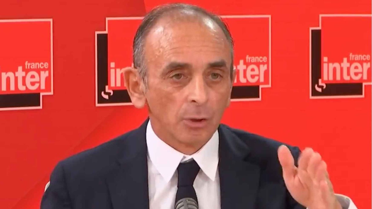 Eric Zemmour s'agace sur France Inter : "Il faut arrêter avec ça, il faut arrêter avec ce cirque. La nazification commence à bien faire"