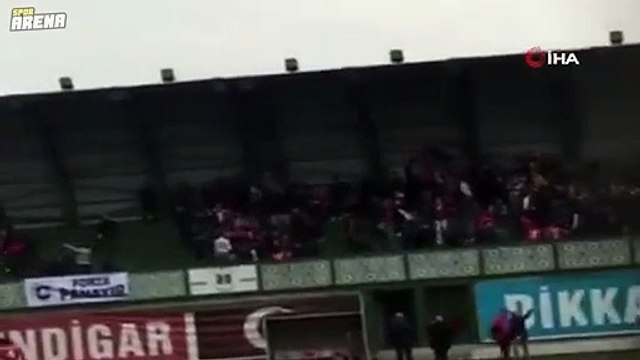 Bursa'da amatör maçta kavga!