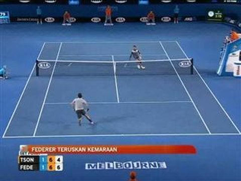 Federer cemerlang di Terbuka Australia